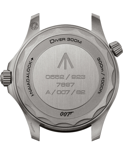 Omega Diver 300M Co-Axial Master Chronometer 42 mm 007 Edition Titanium on NATO strap (watches)